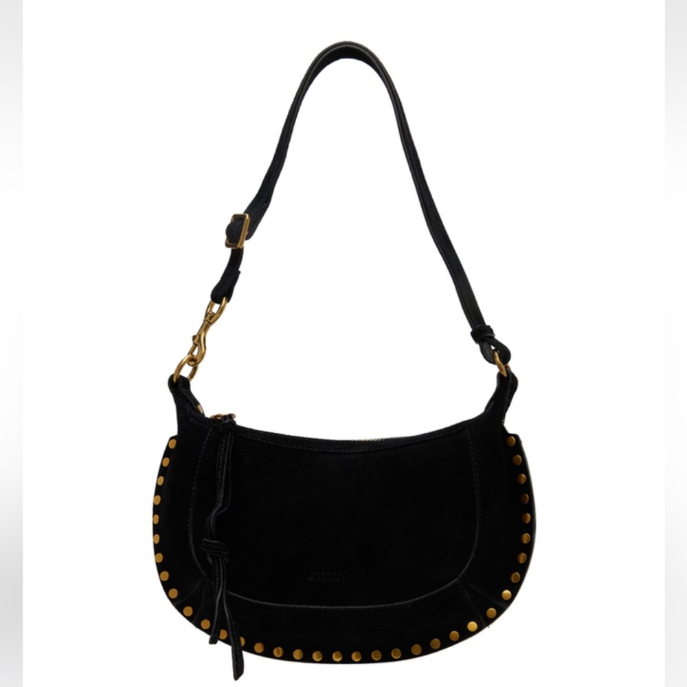 Isabel Marant Oskan Moon Suede Hobo Bag